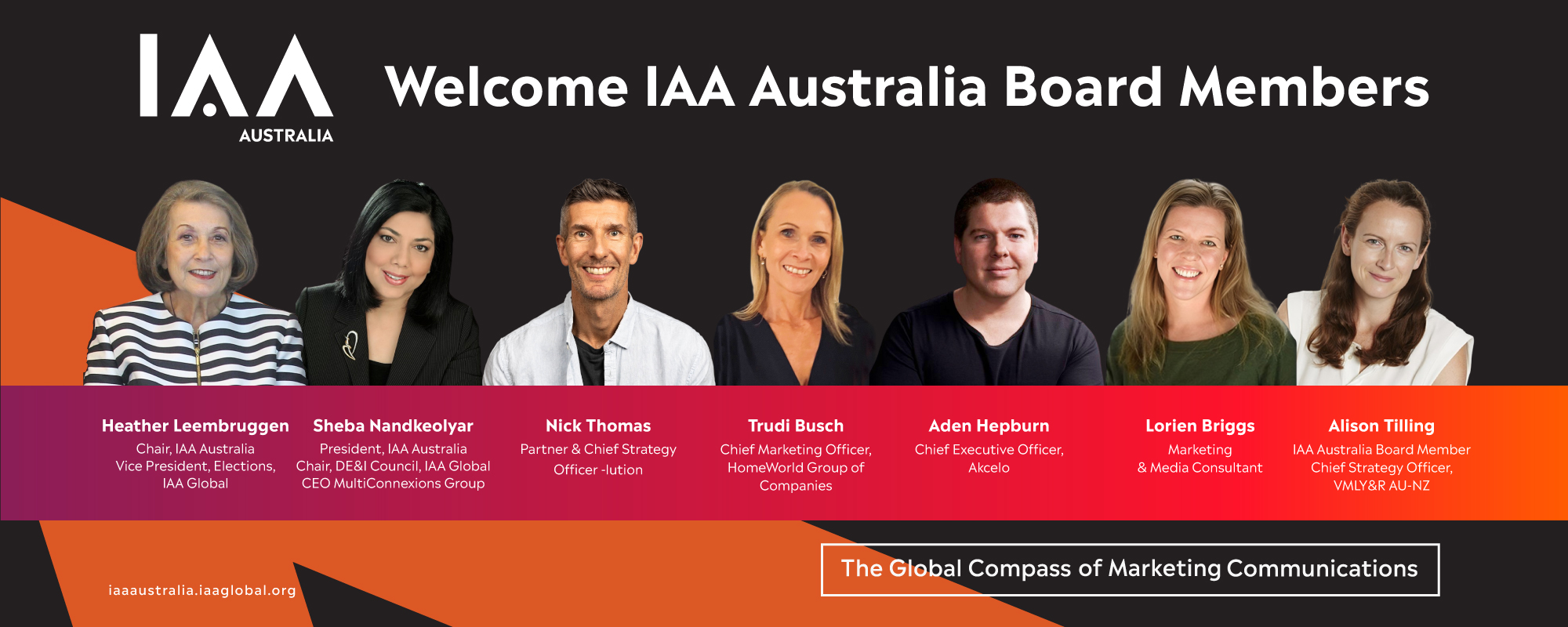 Newly formed powerhouse IAA Australia board to champion...